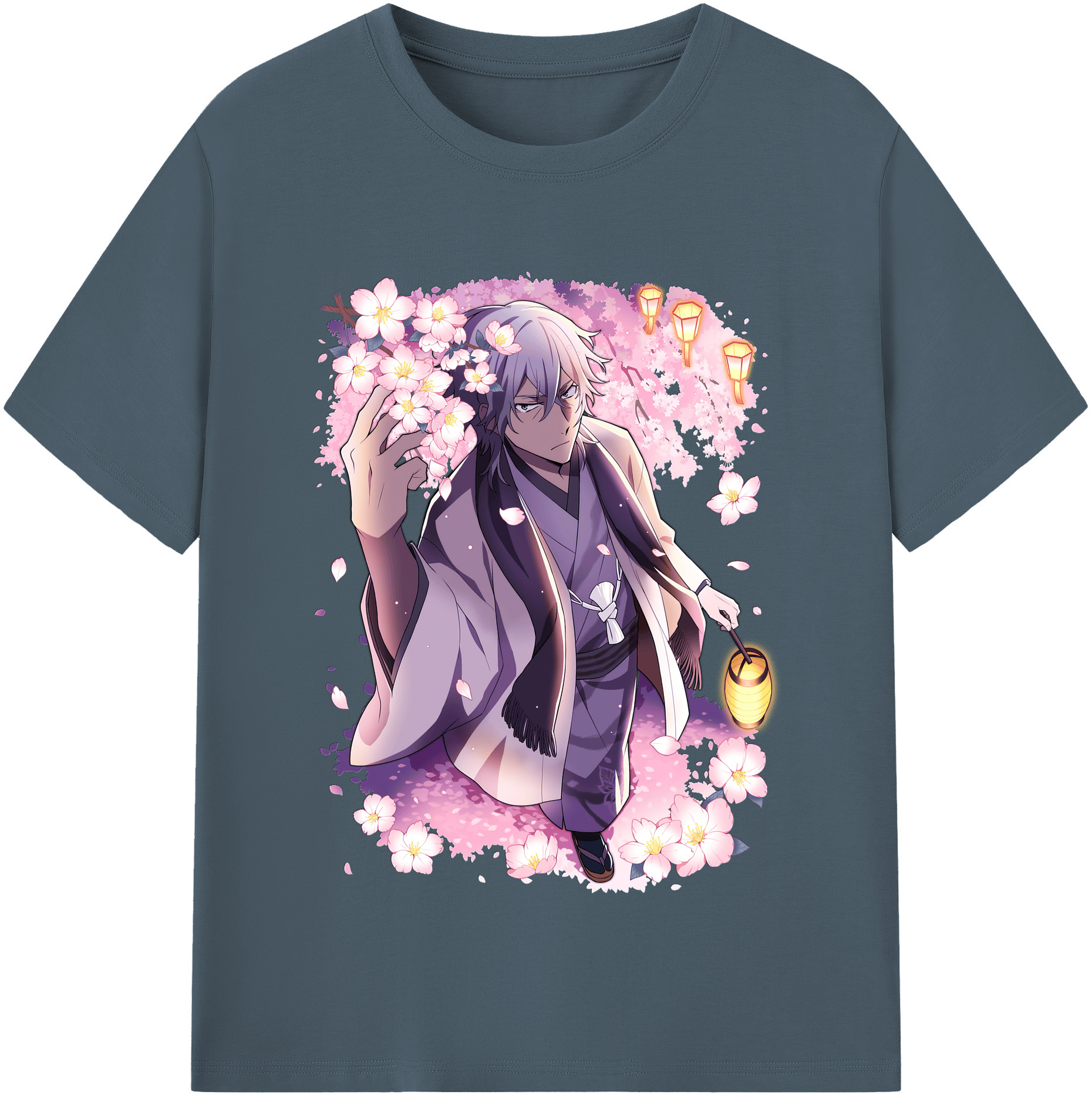 （画像用） 文豪ストレイドッグス Bungo Stray Dogs 綿100％半袖Tシャツ（フロントプリント）